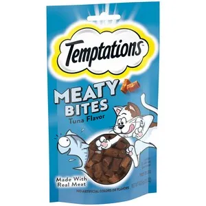 1.5 oz. Whiskas Temptations Meaty Bites Tuna - Treats